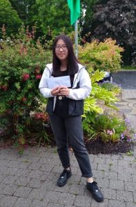 Emily Chen winner of the SCC Edna O' Brien young writers competition