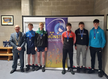 SCC Success at Munster Schools’ Badminton Final 2023