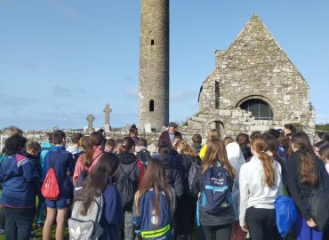 First Year Students visit Iniscealtra