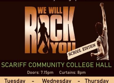 Scariff Community College to Rock the Stage with “We Will Rock You”